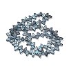 Electroplate Glass Beads Strands EGLA-B004-02A-FR04-2