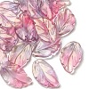 10Pcs Handmade Transparent Czech Lampwork Pendants LAMP-YW0001-27B-1