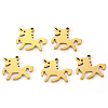 PVD Vacuum Plating 304 Stainless Steel Charms LS-STAS-N092-94G-1