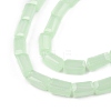 Imitation Jade Glass Beads Strands GLAA-N052-03-B04-3