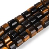 Natural Tiger Eye Beads Strands G-L604-E03-01-1