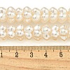 Transparent Spray Painted Glass Beads Strands GLAA-P066-01C-5