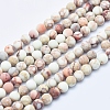 Natural Imperial Jasper Beads Strands G-A175C-6mm-01-1