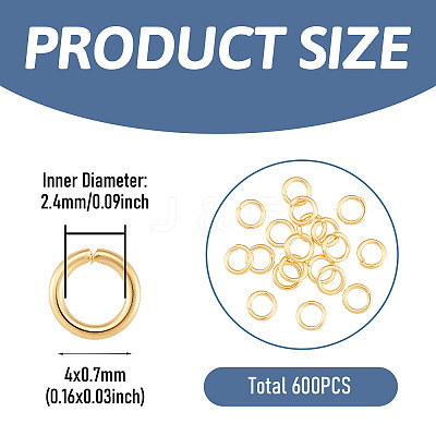 20g Brass Open Jump Rings FIND-TA0010-69B-G-1