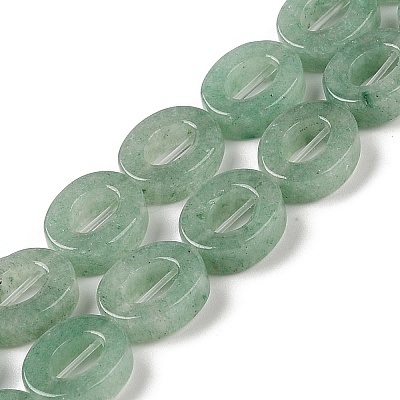 Natural Green Aventurine Beads Strands G-M439-A02-01-1