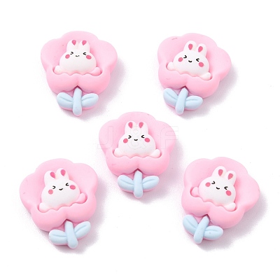 Opaque Resin Cabochons X-RESI-I037-01-1