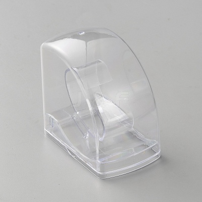 Plastic Watches Display Boxes CON-WH0095-137A-1