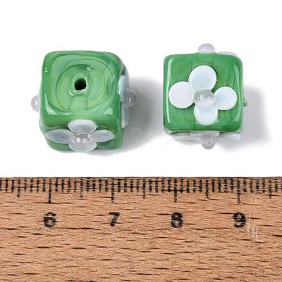 Handmade Bumpy Lampwork Beads LAMP-Q039-14C-1