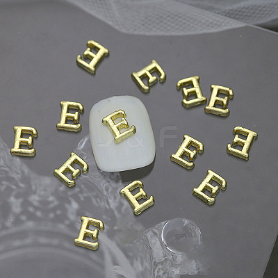 Alloy 26 Letter Shapes Nail Art Decoration MRMJ-WH0114-001-05-1