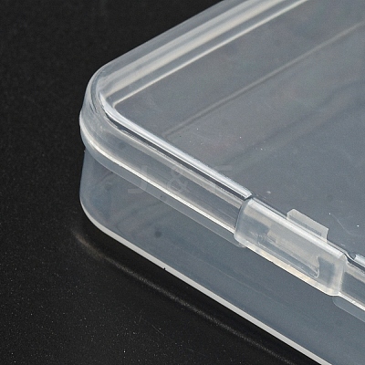 Transparent Plastic Bead Containers CON-BC0004-49-1