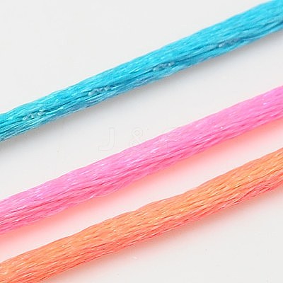 Nylon Satin Rattail Cords X-NWIR-A003-14-1