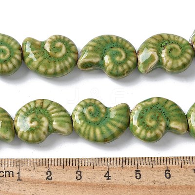 Ocean Series Handmade Porcelain Beads PORC-R002-03F-1