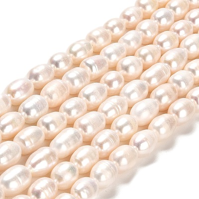 Natural Cultured Freshwater Pearl Beads Strands PEAR-E016-190-1