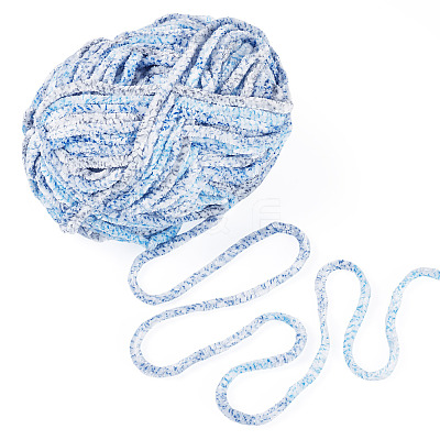 2 Skeins Polyester Yarn for Knitting & Crochet OCOR-TA0003-09B-1