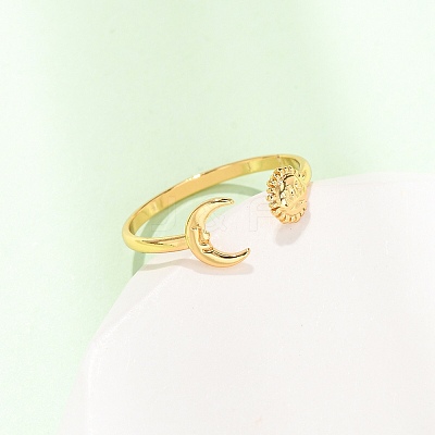 304 Stainless Steel Cuff Open Rings SA-CBA4160-34G-1