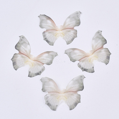 Polyester Fabric Wings Crafts Decoration X-FIND-S322-004-1