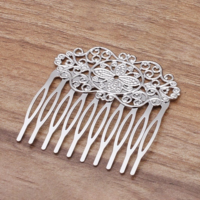 Iron Hair Comb Findings OHAR-PW0001-433P-1