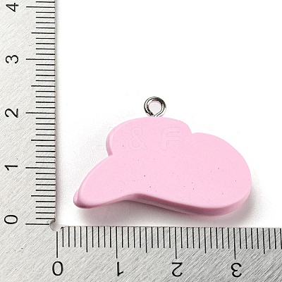 Valentine's Day Resin Pendants FIND-Z010-02B-1