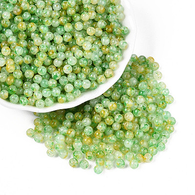 Baking Paint Glass Beads DGLA-T005-01A-06-1