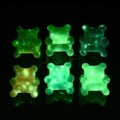 UV Plating Acrylic Beads MACR-K357-10L-1