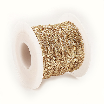 Brass Cable Chains CHC-S003-04G-1