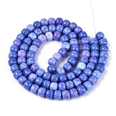 Ombre Effect Dyed Glass Beads Strands GLAA-N067-01A-12-1