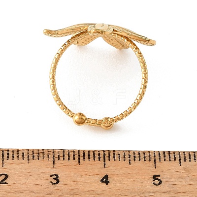 304 Stainless Steel Cuff Open Rings RJEW-T037-06G-1
