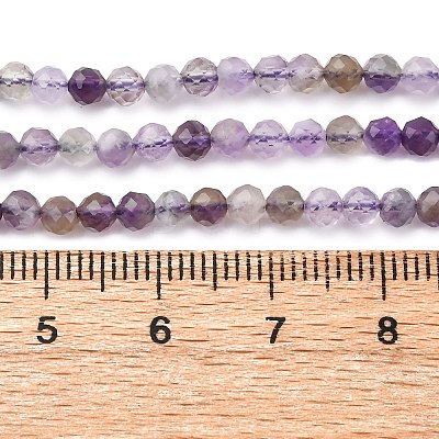 Natural Amethyst Beads Strands LS-G-RM2025-A08-3mm-1