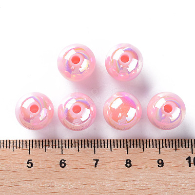 Opaque Acrylic Beads X-MACR-S370-D12mm-A01-1