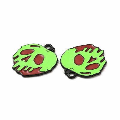 Rack Plating Alloy Enamel Pendants LS-FIND-G054-20EB-02-1