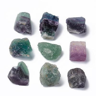 Rough Raw Natural Fluorite Beads G-F710-06A-1