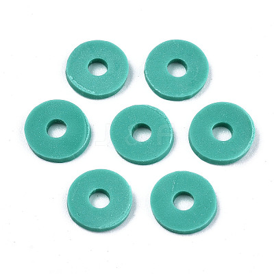 Handmade Polymer Clay Beads X-CLAY-Q251-6.0mm-48-1