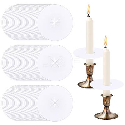 Paper Candle Dust Covers for Candle Cups DIY-BC0016-34A-01-1