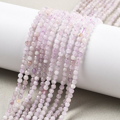 Natural Lavender Amethyst Beads Strands G-RM250104-B3-1