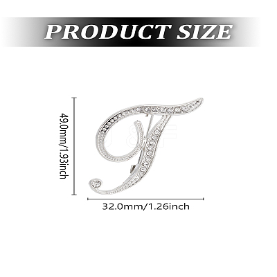 1Pc Alloy Brooches JEWB-LP0004-01T-1