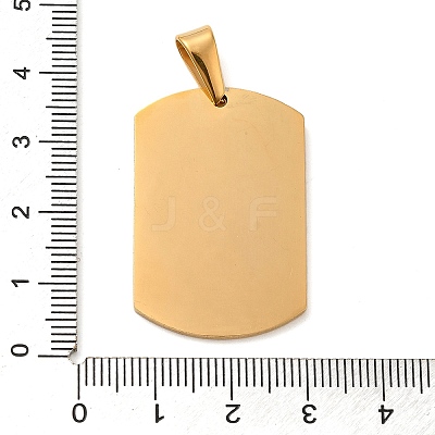 304 Stainless Steel Pendants STAS-I135-34G-1