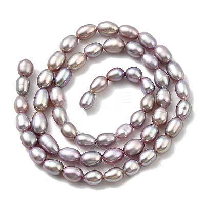 Natural Cultured Freshwater Pearl Beads Strands PEAR-I007-01P-01-1