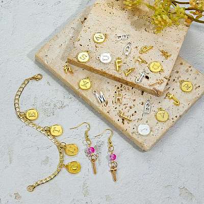 8 Sets 4 Styles Alloy Pendants FIND-SZ0003-81-1
