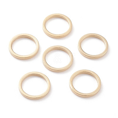 Brass Linking Rings KK-Y003-03D-G-1