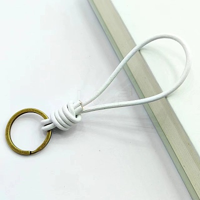 Leather Keychain KEYC-WH20008-07E-1