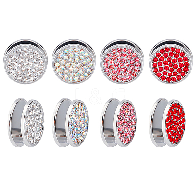 8Pcs 4 Colors Zinc Alloy Hooks ALRI-CA0001-11-1