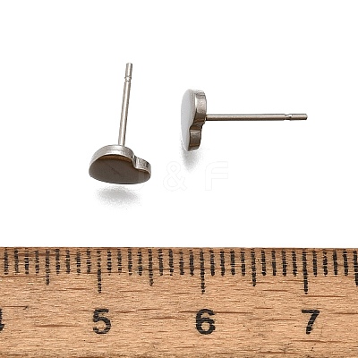 Tarnish Resistant 304 Stainless Steel Ear Studs X-STAS-I071-17P-1