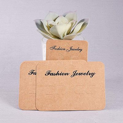 Cardboard Hair Clip Display Cards Set CDIS-PH0001-08-1