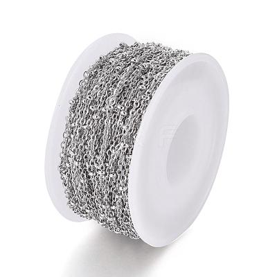 Tarnish Resistant 304 Stainless Steel Cable Chains CHS-H007-08P-1