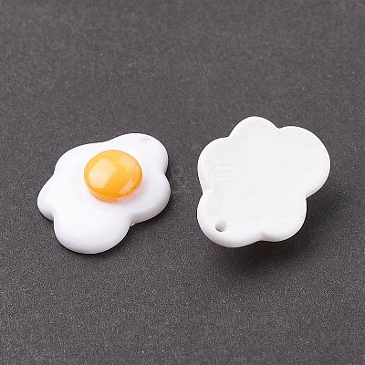 Resin Pendants X-RESI-F030-21-1