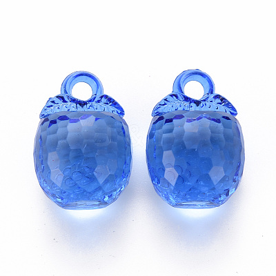 Autumn Theme Transparent Acrylic Pendants TACR-T024-04B-940-1