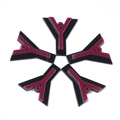 Cellulose Acetate(Resin) Pendants KY-S158-41Y-A-1
