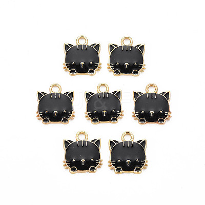 Eco-Friendly Zinc Alloy  Pendants ENAM-R051-01-01G-01-NR-1