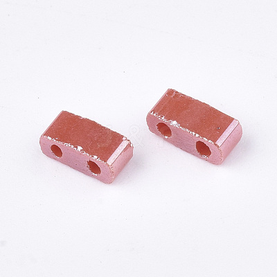 2-Hole Opaque Glass Seed Beads SEED-S023-06J-1