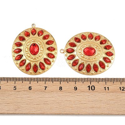 304 Stainless Steel Rhinestone Pendants STAS-I352-14G-01-1